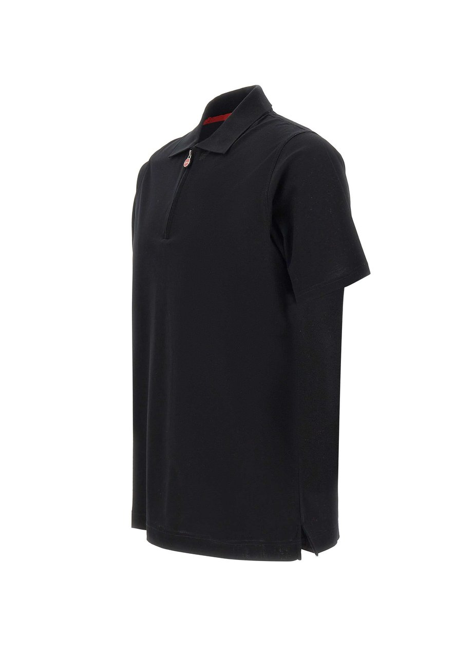 Kiton T-Shirts And Polos Black Zwart