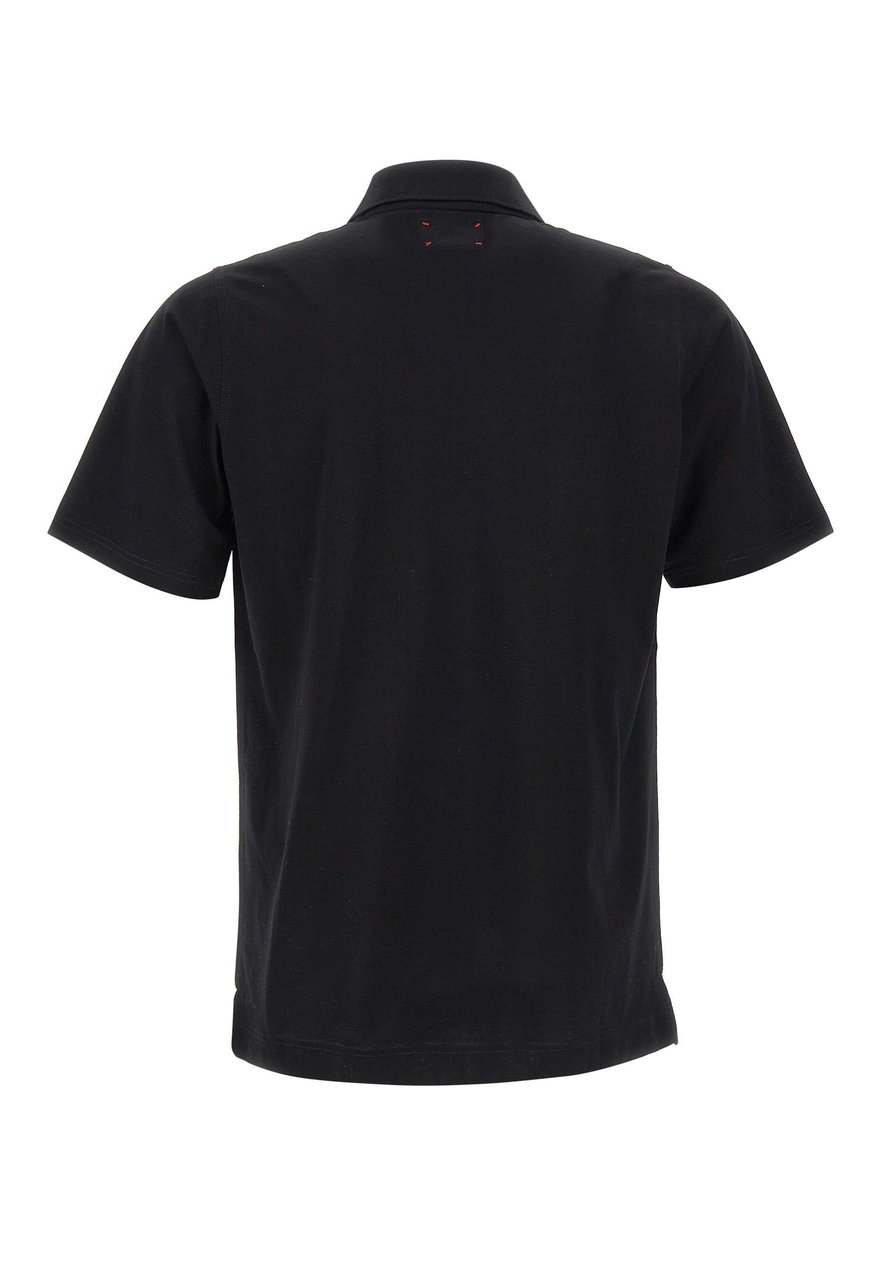 Kiton T-Shirts And Polos Black Zwart