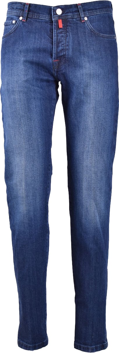 Kiton KITON UPNJSMJ0216C0300KDENIM Blauw