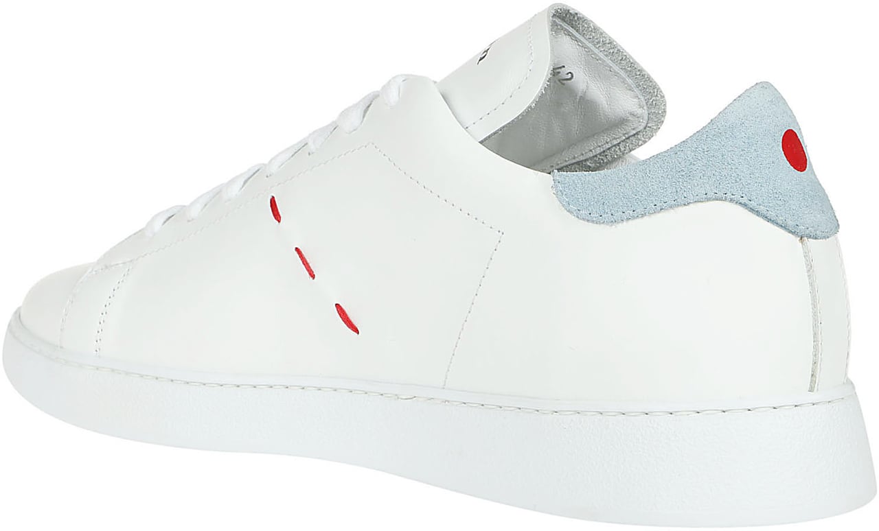 Kiton A068 Sneakers White Wit