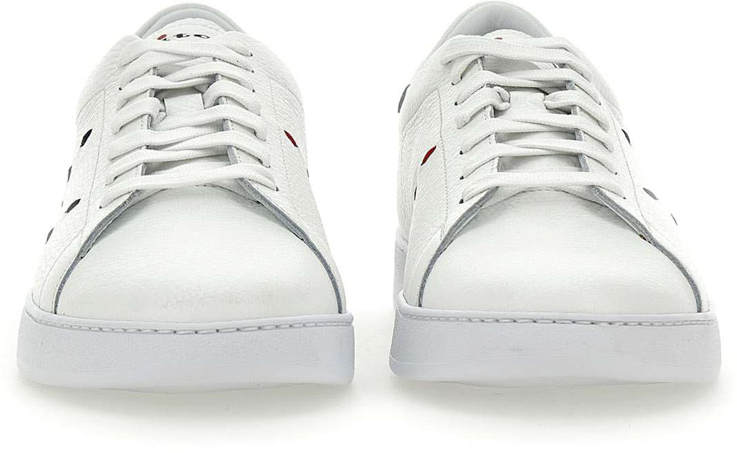 Kiton Sneakers White Wit
