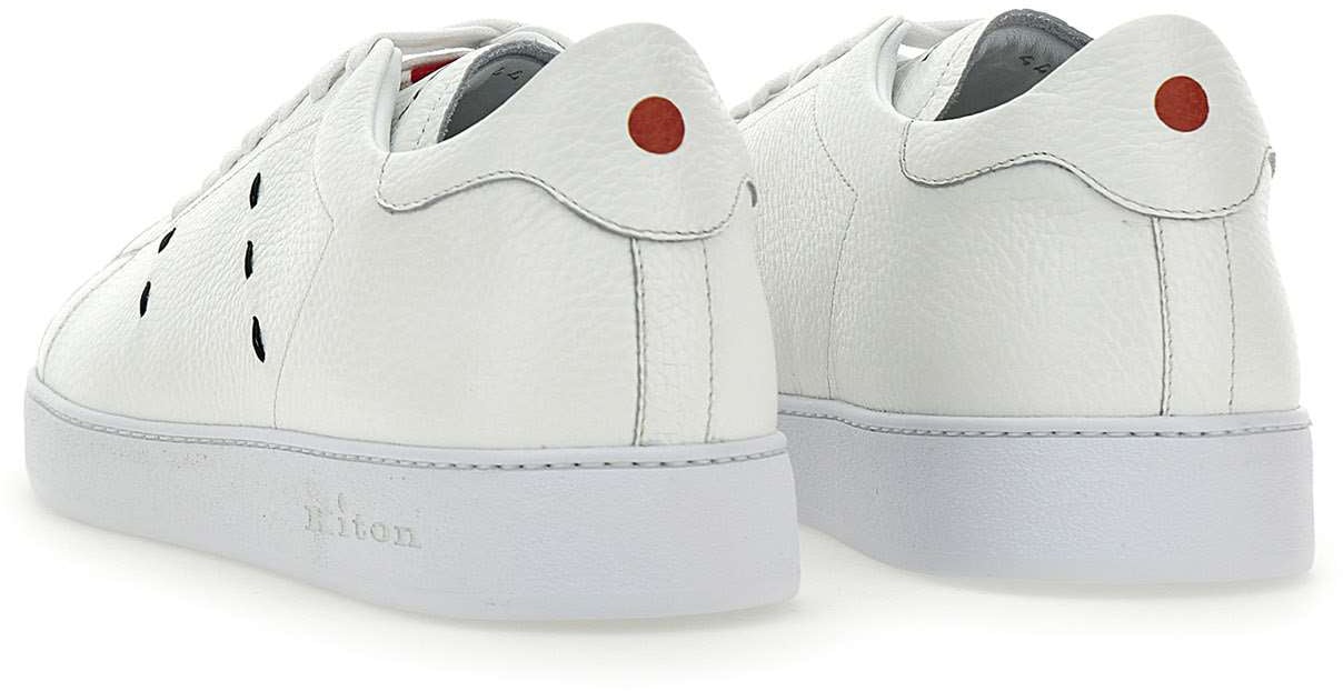 Kiton Sneakers White Wit
