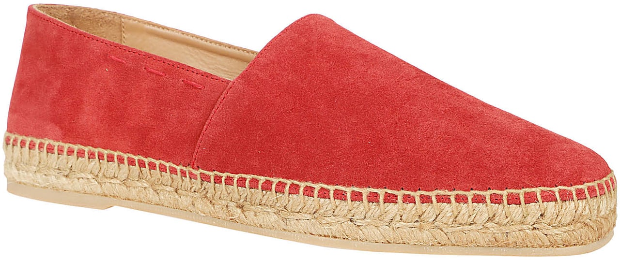 Kiton A048 Espadrilles Red Rood