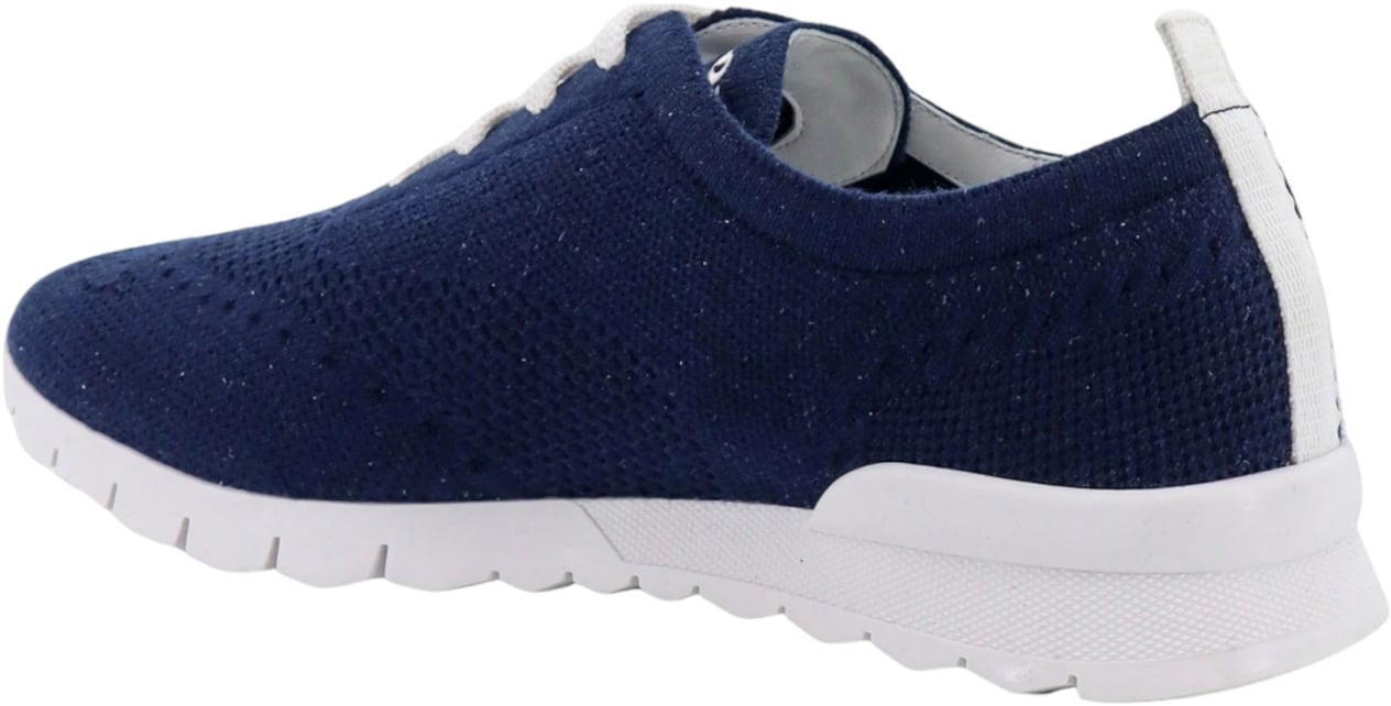 Kiton Sneakers Blue Blauw