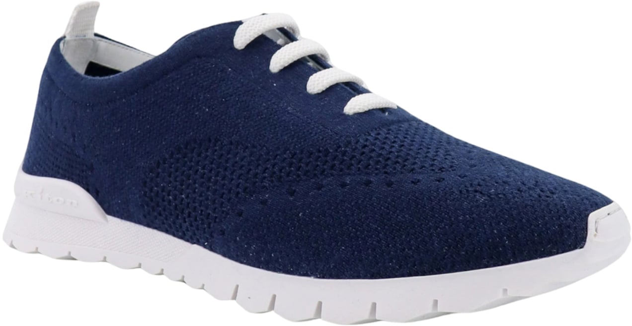 Kiton Sneakers Blue Blauw