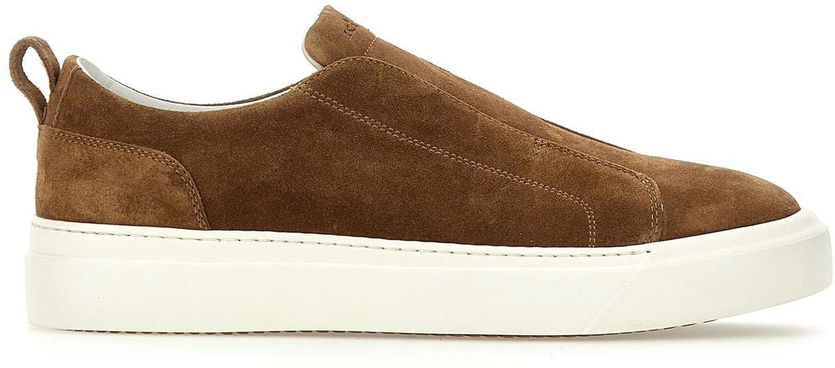 Kiton Sneakers Brown Bruin