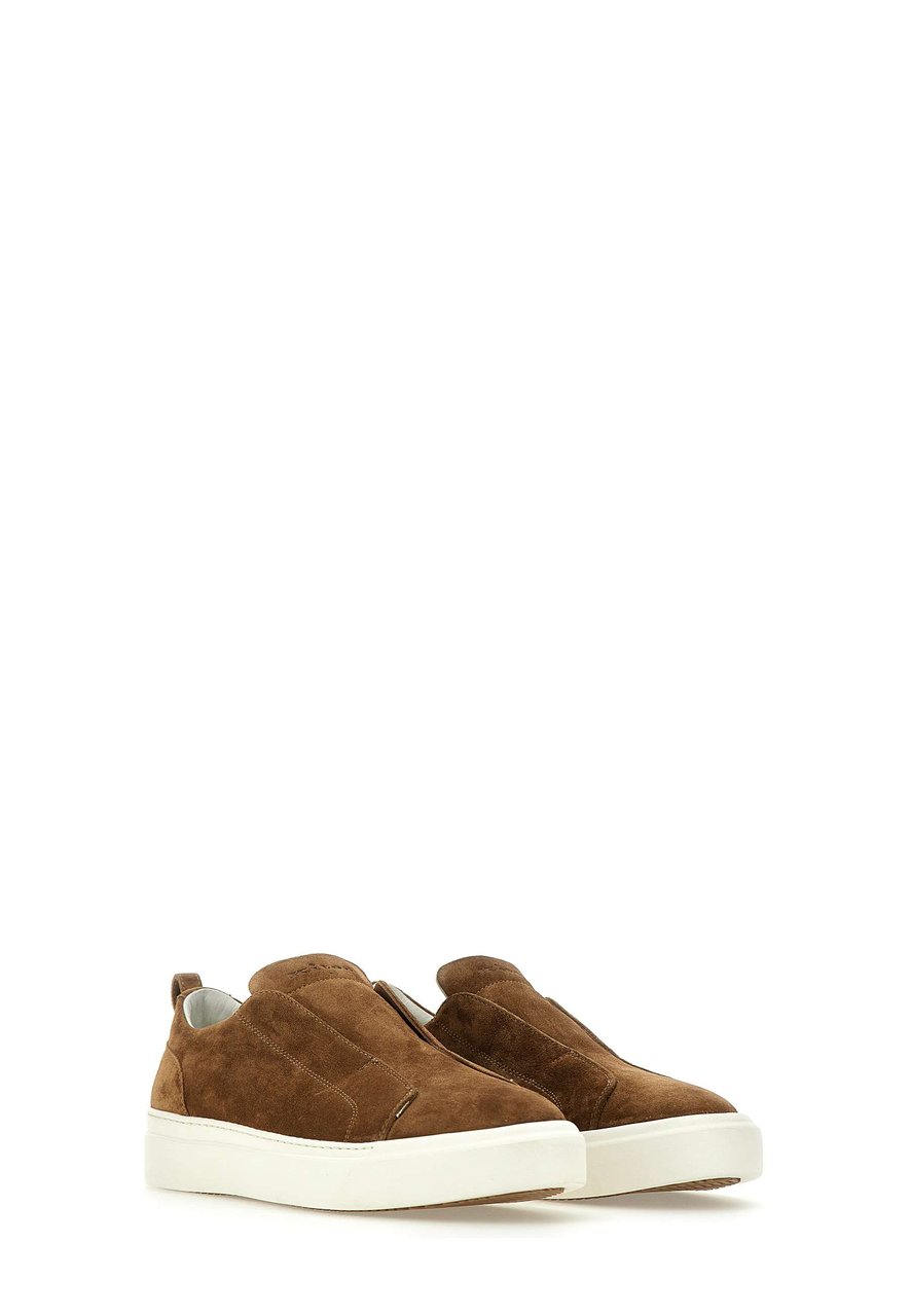 Kiton Sneakers Brown Bruin