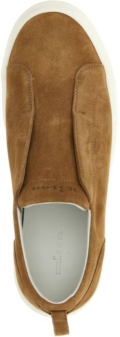 Kiton Flat Shoes Brown Bruin