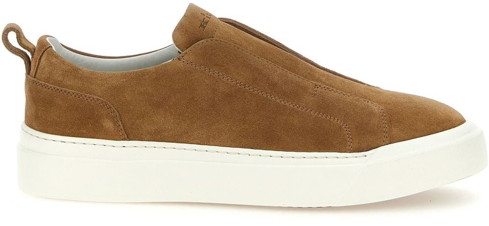 Kiton Flat Shoes Brown Bruin