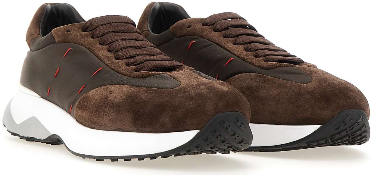 Kiton Sneakers Brown Bruin