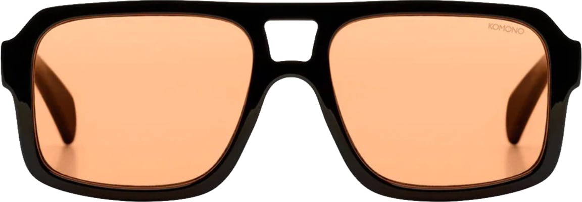 KOMONO Falcon Black Sunset zonnebrillen Zwart