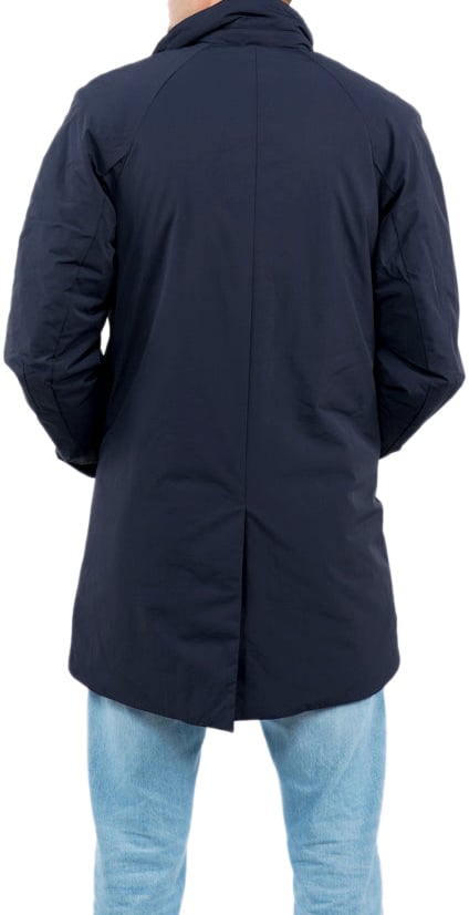 Krakatau Bleriot Qm549 Trenchcoat Blauw
