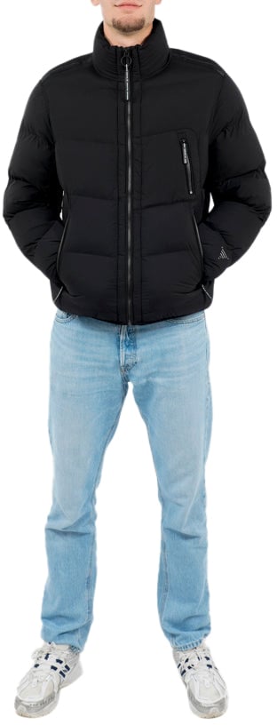 Krakatau Qm558 Puffer Winterjas Zwart