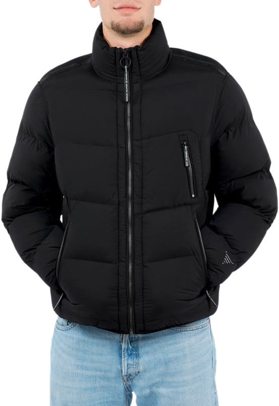 Krakatau Qm558 Puffer Winterjas Zwart