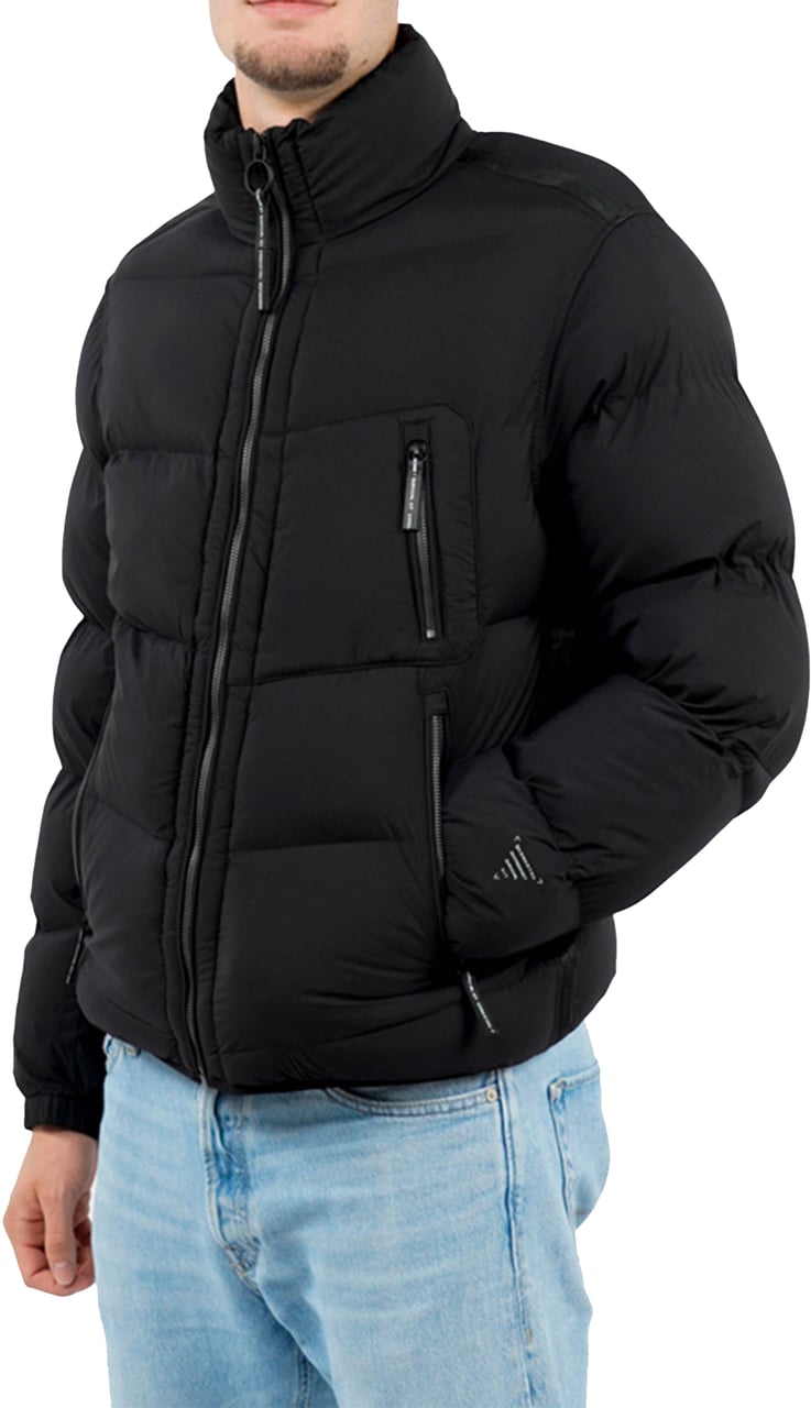 Krakatau Qm558 Puffer Winterjas Zwart