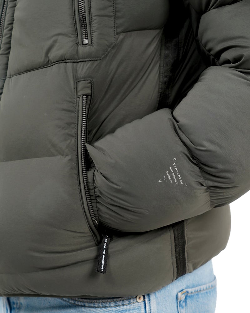 Krakatau Qm558 Winterjas Groen