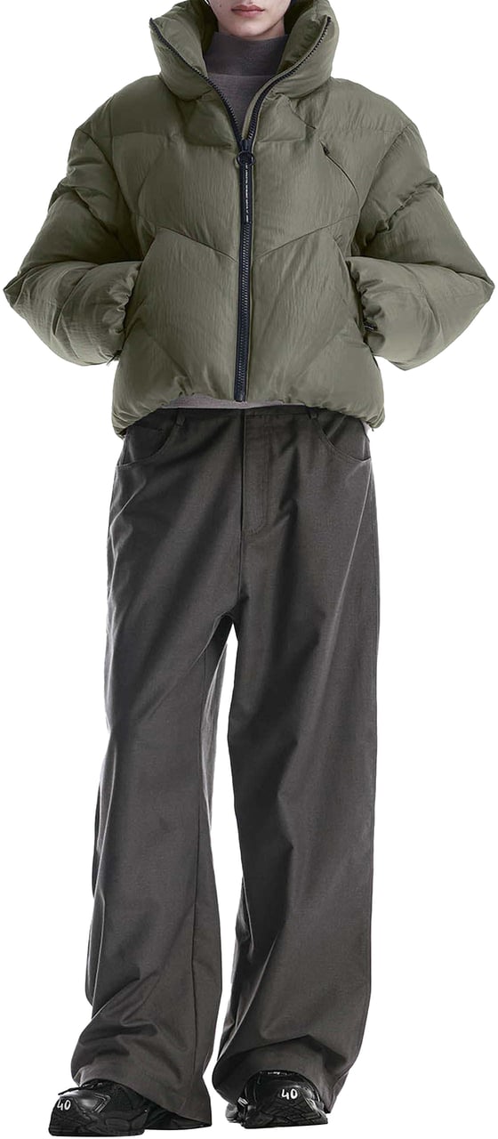 Krakatau Nebula Puffer Jas Qw531 Groen