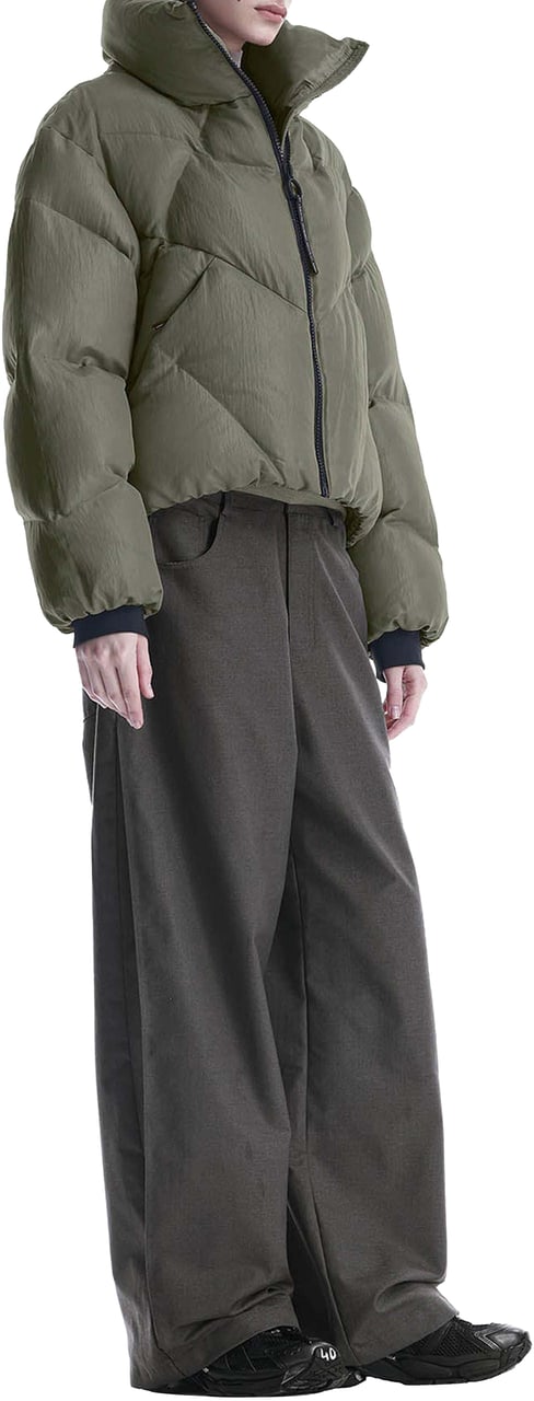 Krakatau Nebula Puffer Jas Qw531 Groen