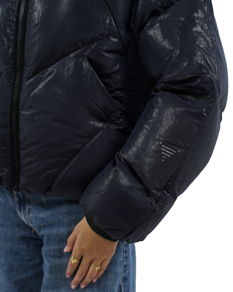Krakatau Nebula Puffer Jas Qw531 Blauw