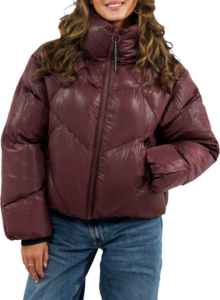 Krakatau Nebula Puffer Jas Qw531 Rood