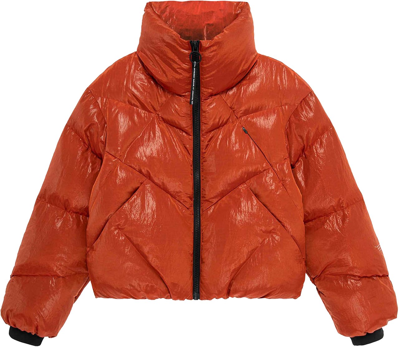 Krakatau Nebula Puffer Jas Qw531 Rood