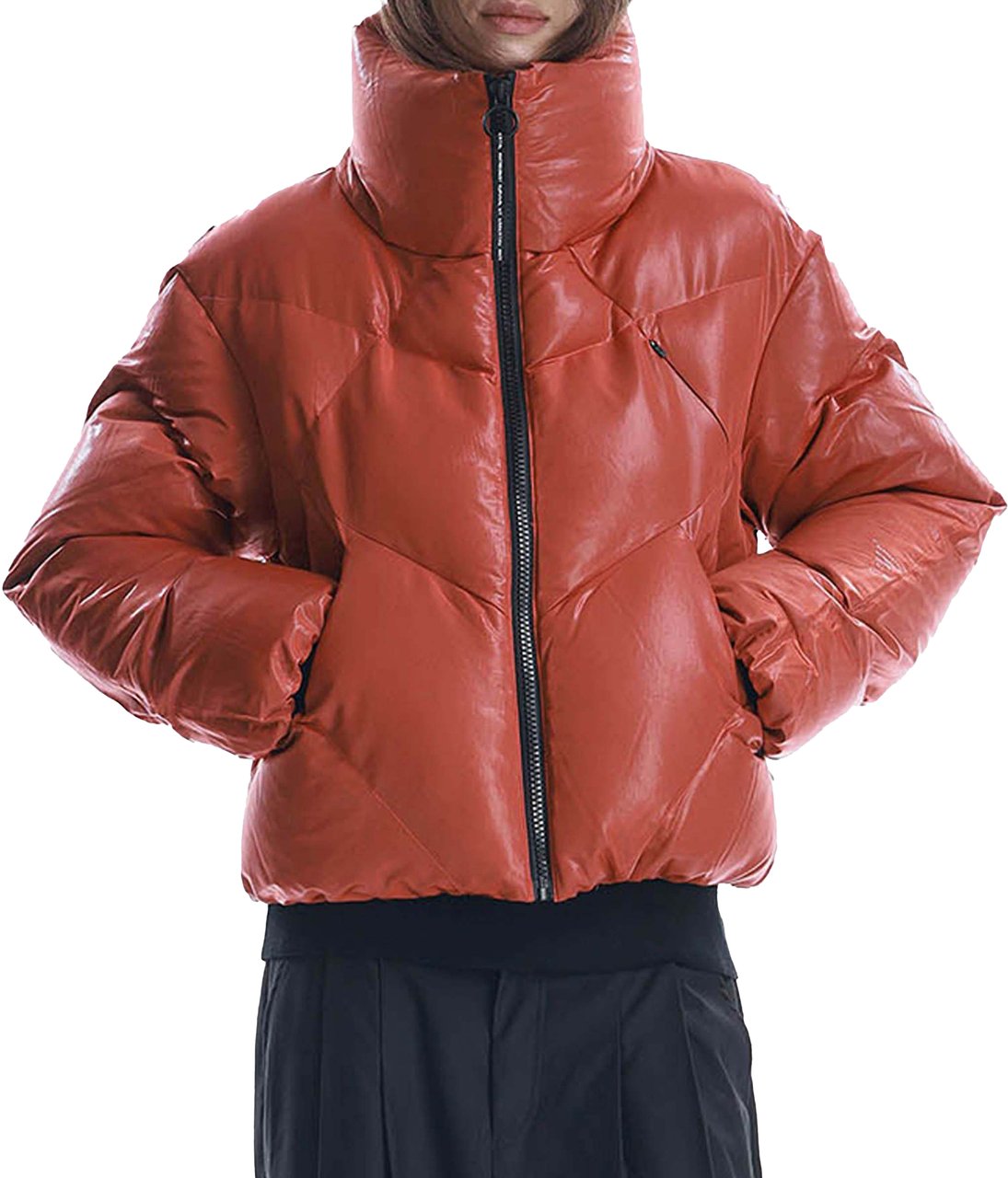 Krakatau Nebula Puffer Jas Qw531 Rood