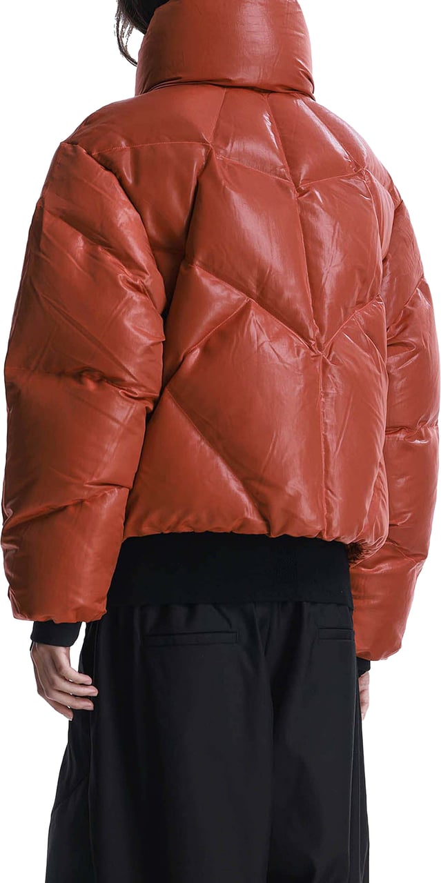 Krakatau Nebula Puffer Jas Qw531 Rood