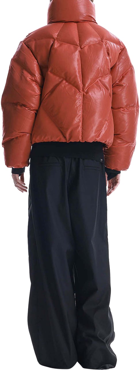 Krakatau Nebula Puffer Jas Qw531 Rood
