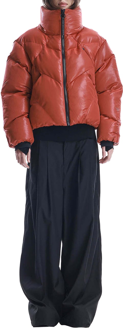 Krakatau Nebula Puffer Jas Qw531 Rood
