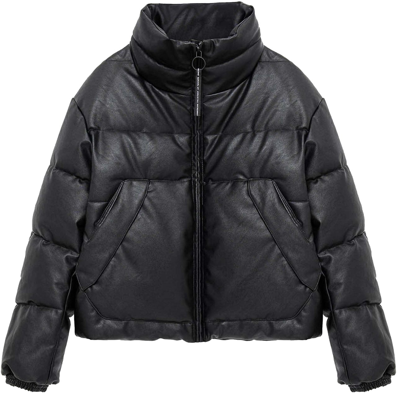 Krakatau Narwaru Faux Leren Puffer Qw543 Zwart