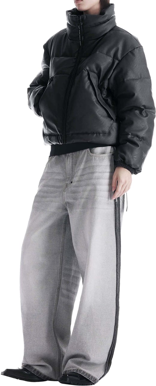 Krakatau Narwaru Faux Leren Puffer Qw543 Zwart