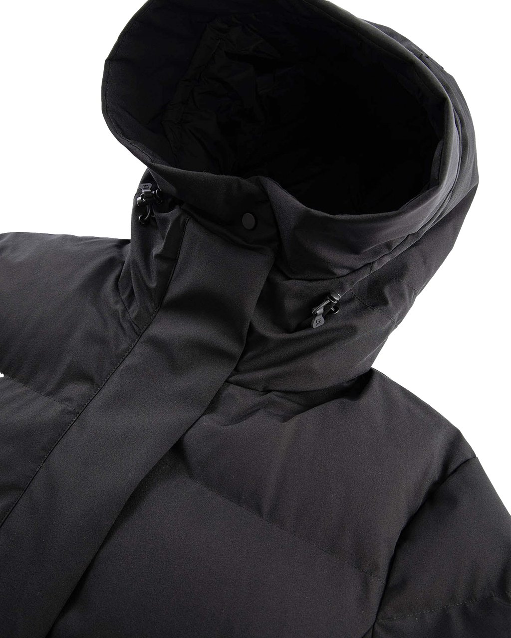 Krakatau Cassini Quilted Parka Qw539 Zwart