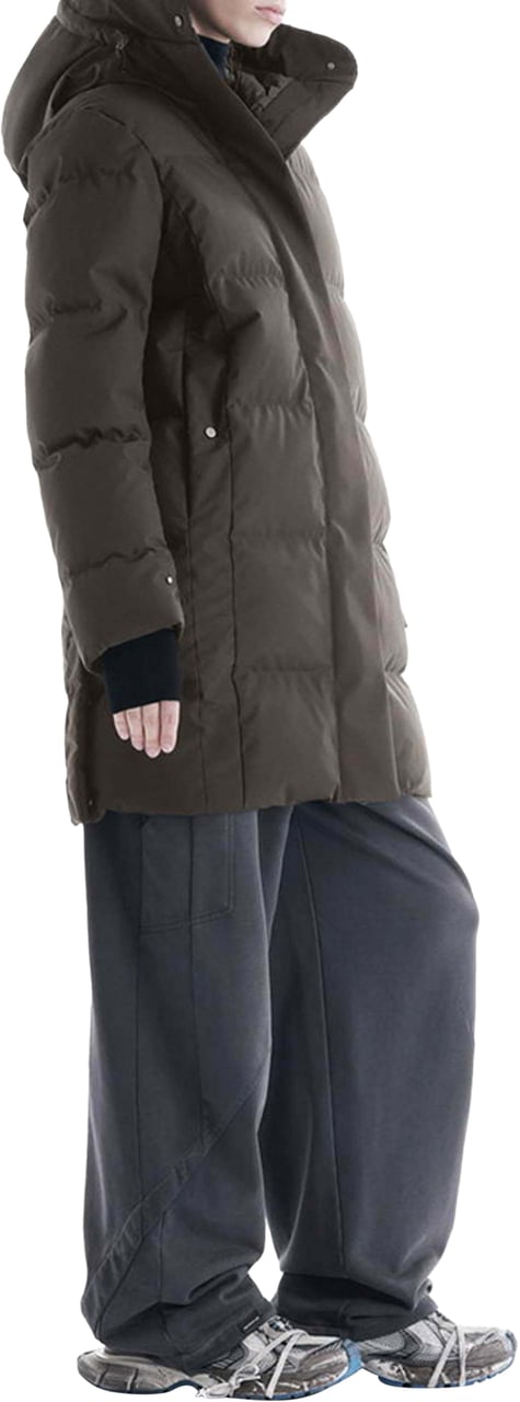 Krakatau Cassini Quilted Parka Qw539 Groen