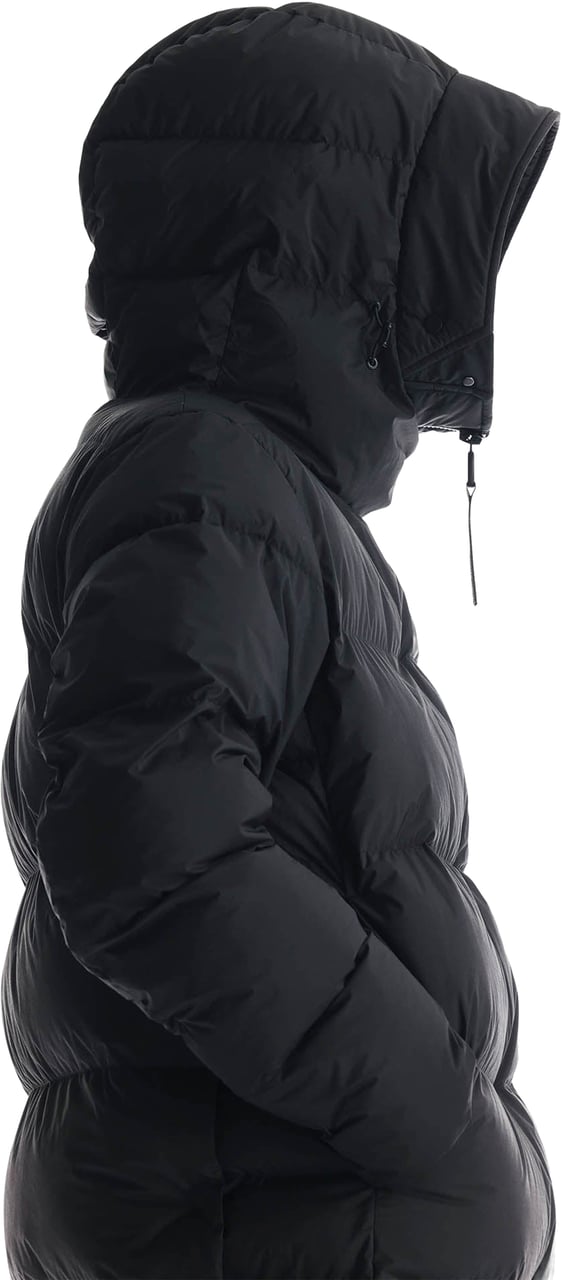 Krakatau Aitken Qw540 Lange Puffer Jas Zwart