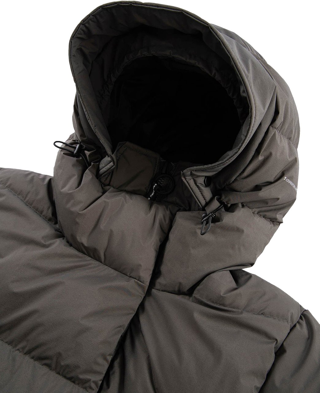 Krakatau Aitken Qw540 Lange Puffer Jas Groen