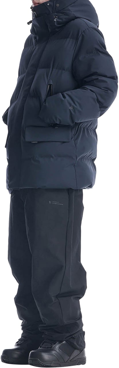 Krakatau Cassini Qm571 Quilted Pufferjas Blauw