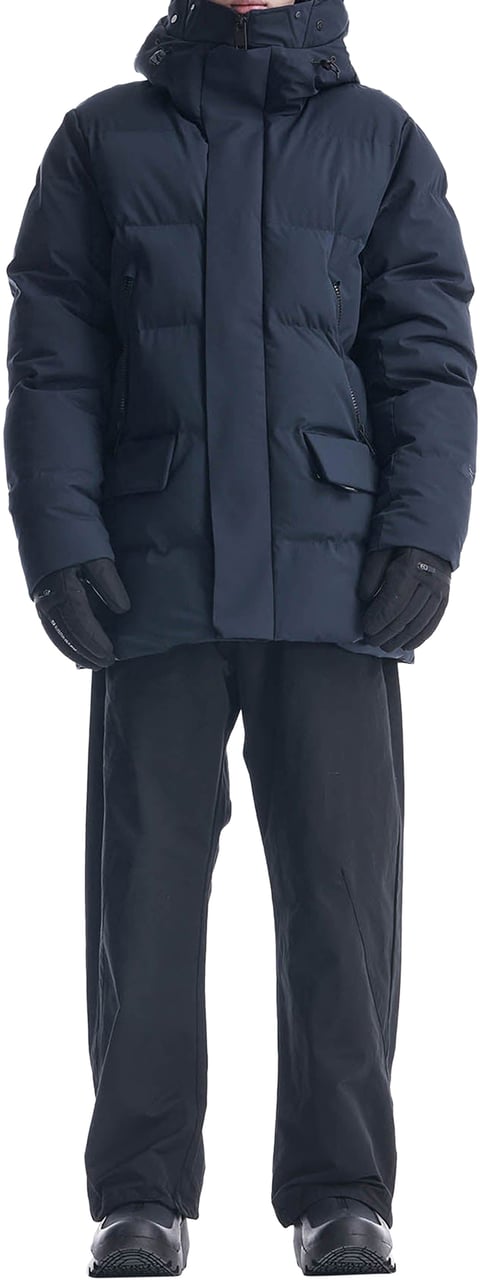 Krakatau Cassini Qm571 Quilted Pufferjas Blauw