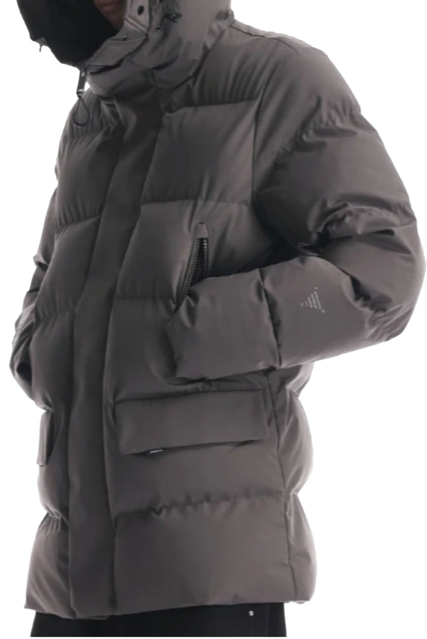 Krakatau Cassini Qm571 Quilted Parka Groen