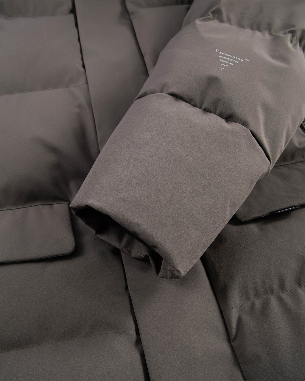 Krakatau Cassini Qm571 Quilted Parka Groen