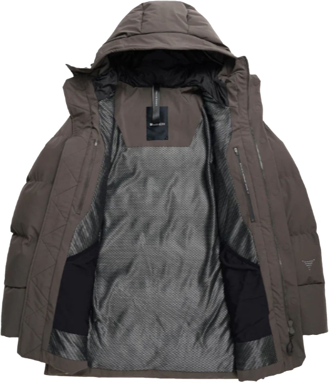 Krakatau Cassini Qm571 Quilted Parka Groen