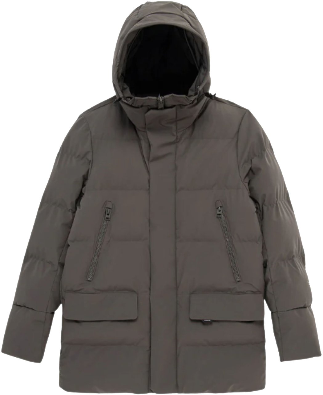 Krakatau Cassini Qm571 Quilted Parka Groen