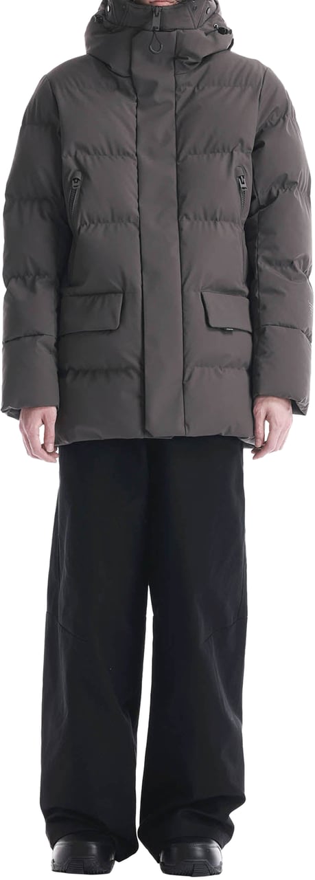 Krakatau Cassini Qm571 Quilted Parka Groen