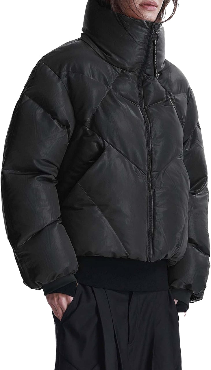 Krakatau Nebula Puffer Jas Qw573 Zwart