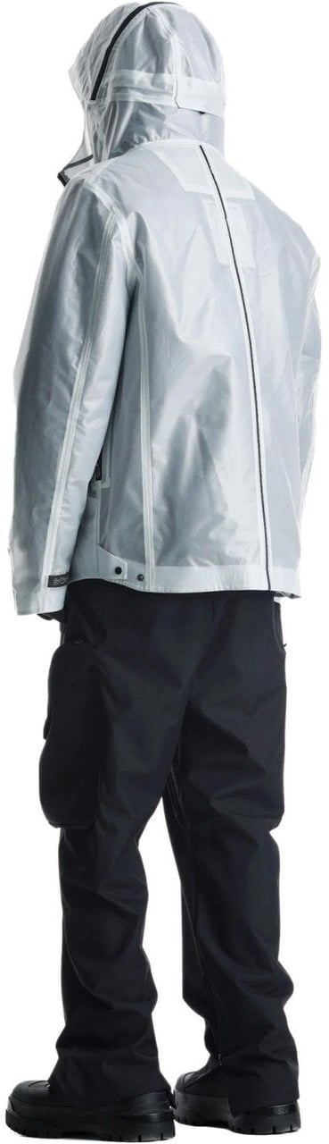 Krakatau KRAKATAU BICEP LINER HOODED JACKET Wit