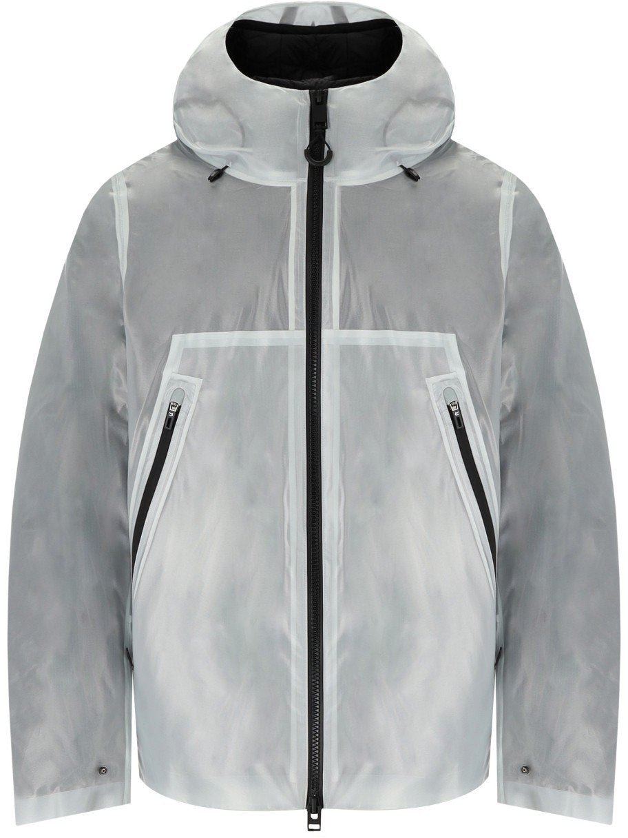 Krakatau KRAKATAU BICEP LINER HOODED JACKET Wit