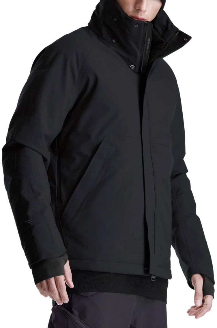 Krakatau KRAKATAU WERYK HOODED JACKET Zwart