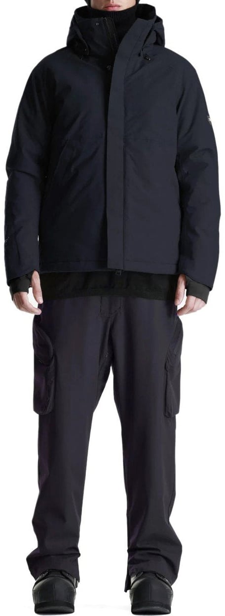 Krakatau KRAKATAU WERYK HOODED JACKET Zwart