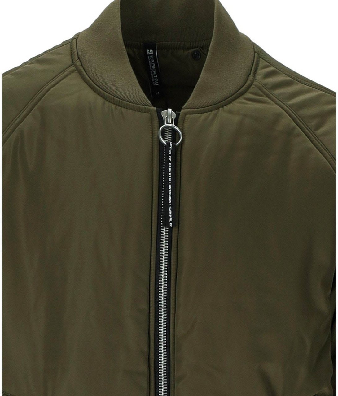 Krakatau KRAKATAU GLUEBALL BOMBER JACKET Groen