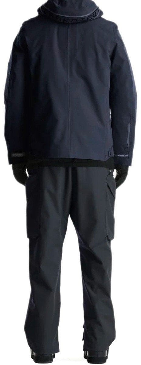 Krakatau KRAKATAU LINER BICEP NAVY HOODED JACKET Blauw