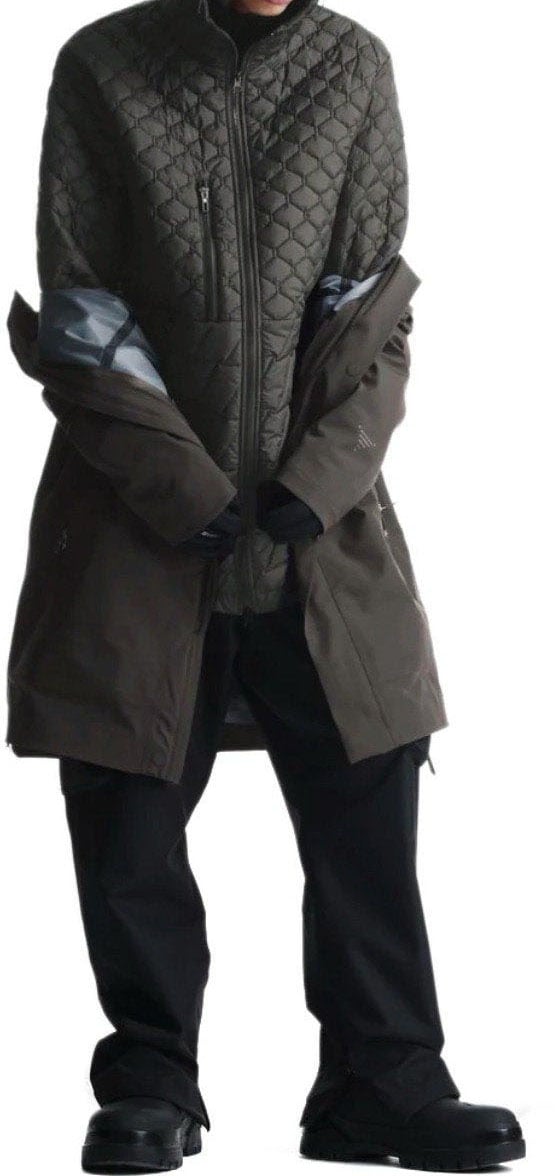 Krakatau KRAKATAU PLANCK PARKA Groen